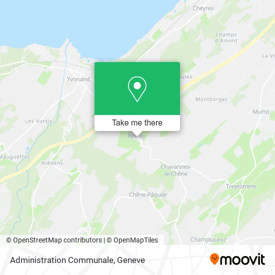 Administration Communale map