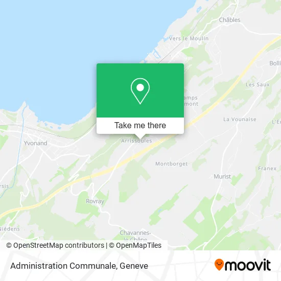 Administration Communale map