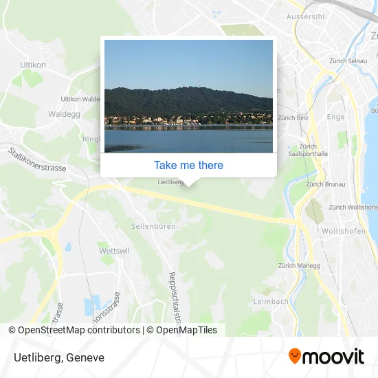 Uetliberg map
