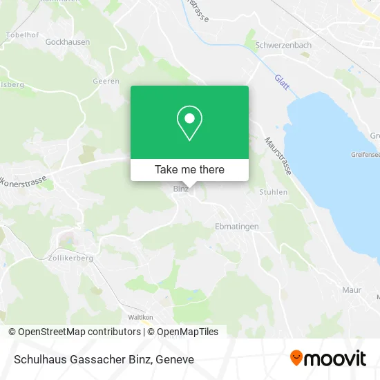 Schulhaus Gassacher Binz map