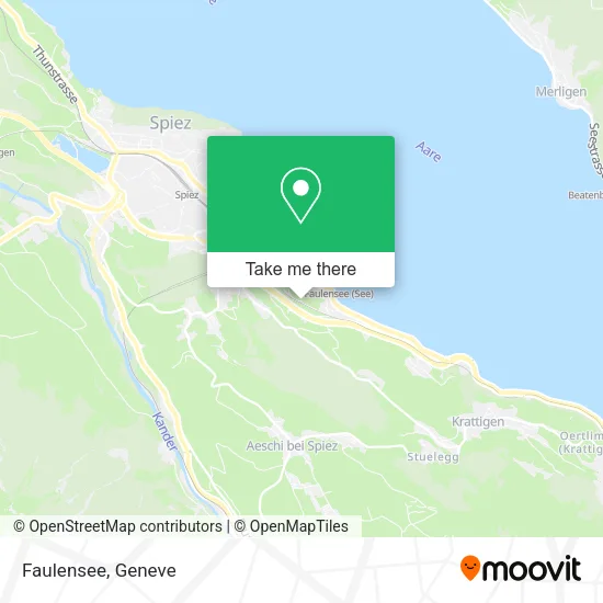 Faulensee map