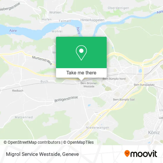 Migrol Service Westside plan