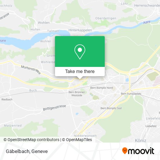 Gäbelbach map