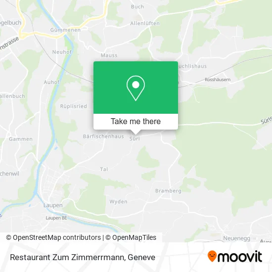 Restaurant Zum Zimmerrmann map