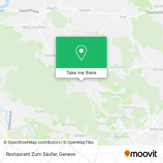 Restaurant Zum Säufer map