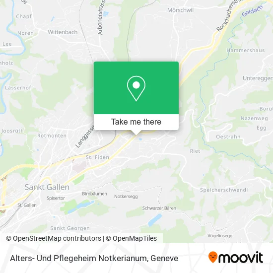 Alters- Und Pflegeheim Notkerianum plan