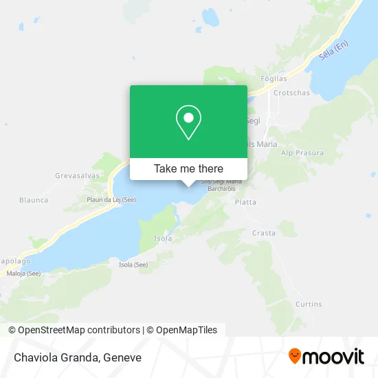 Chaviola Granda map