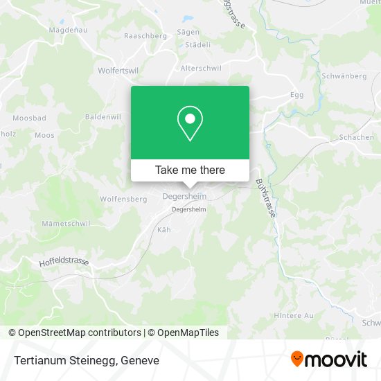 Tertianum Steinegg map