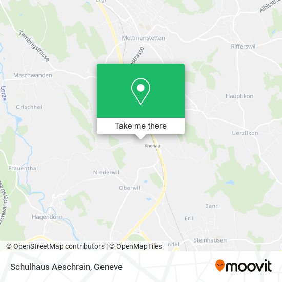 Schulhaus Aeschrain map
