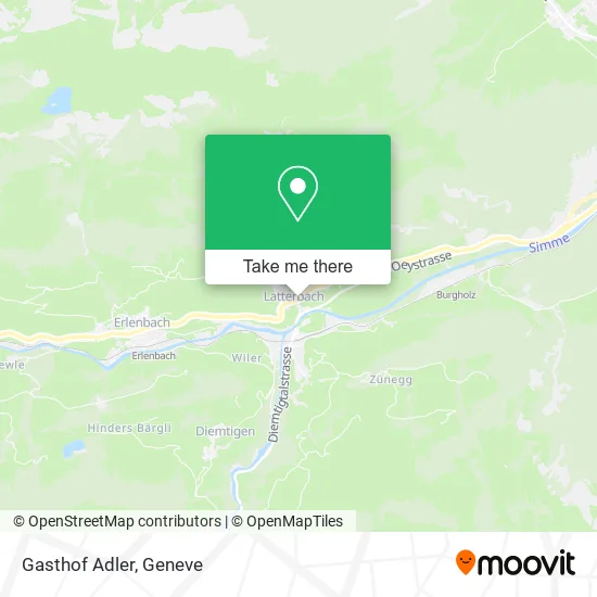 Gasthof Adler map