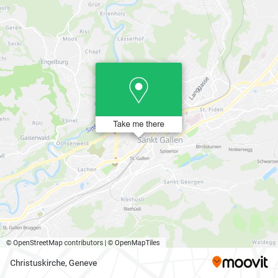 Christuskirche map