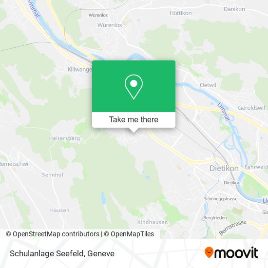 Schulanlage Seefeld map