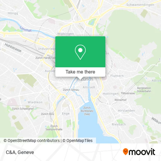 C&A map
