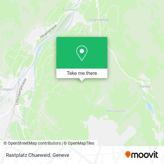 Rastplatz Chueweid map