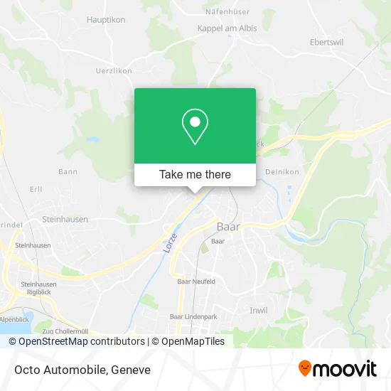 Octo Automobile map