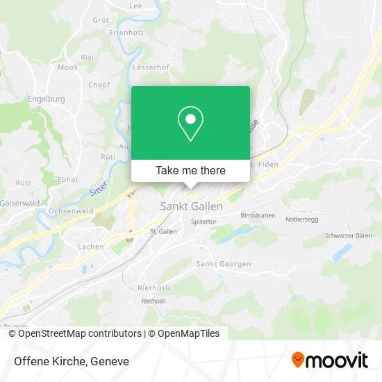 Offene Kirche map