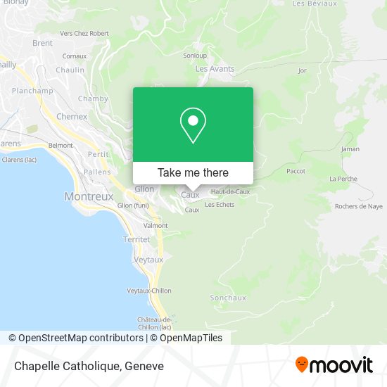 Chapelle Catholique map