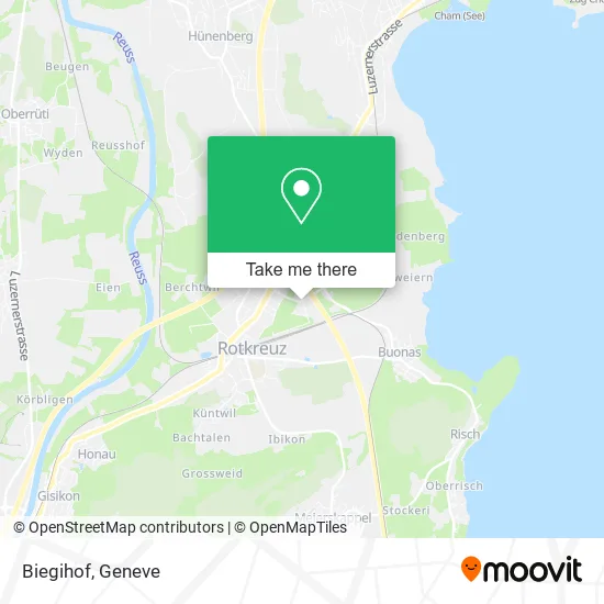 Biegihof map