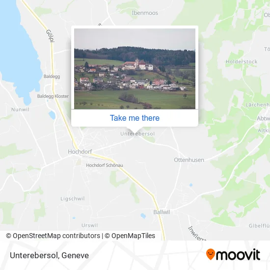 Unterebersol map