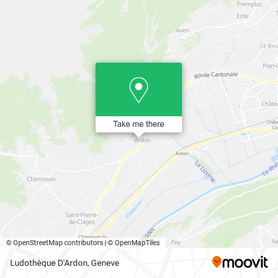 Ludothèque D'Ardon map