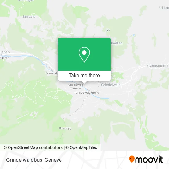 Grindelwaldbus map