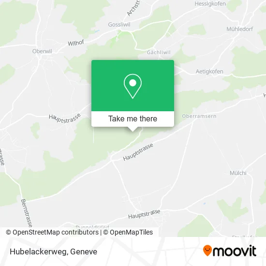 Hubelackerweg map