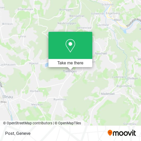 Post map