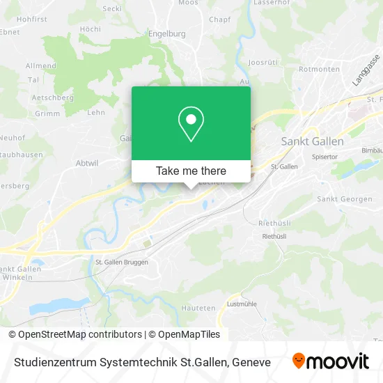Studienzentrum Systemtechnik St.Gallen map