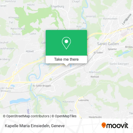 Kapelle Maria Einsiedeln map