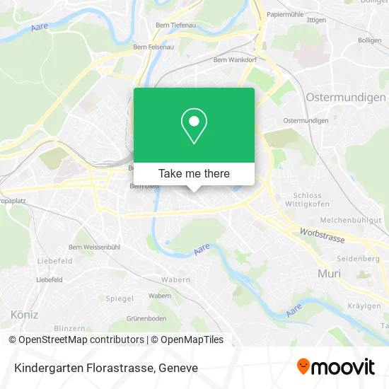 Kindergarten Florastrasse map