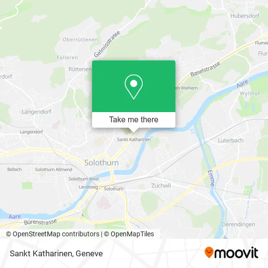 Sankt Katharinen map