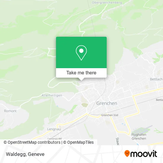 Waldegg map