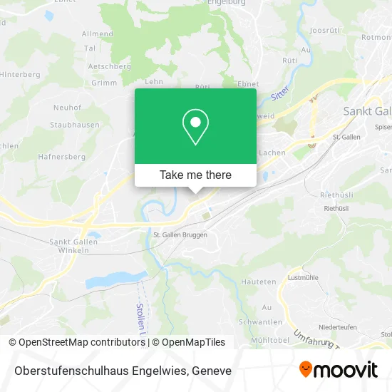 Oberstufenschulhaus Engelwies map