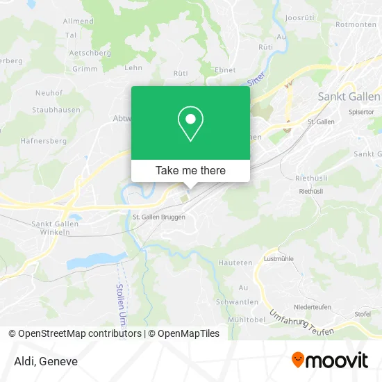 Aldi map
