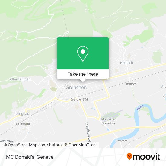 MC Donald's map