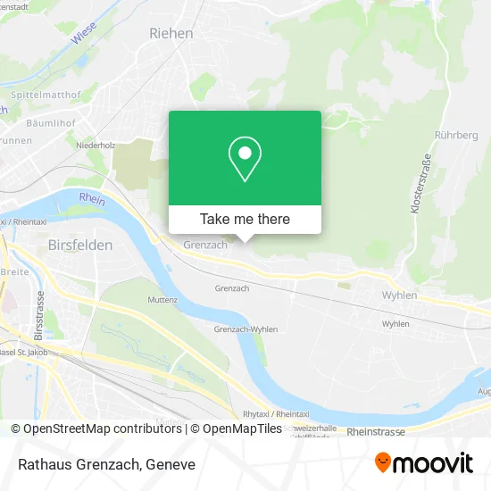 Rathaus Grenzach map