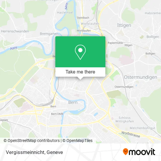 Vergissmeinnicht map