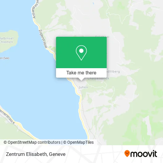 Zentrum Elisabeth map
