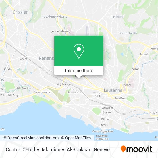 Centre D'Études Islamiques Al-Boukhari map