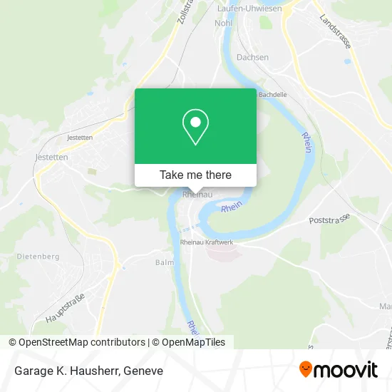 Garage K. Hausherr map