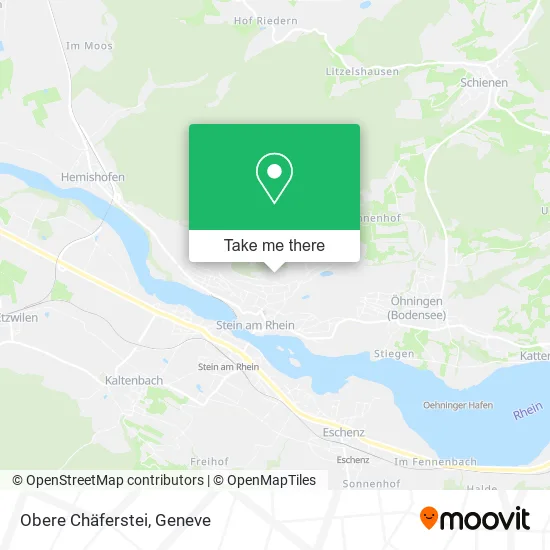 Obere Chäferstei map