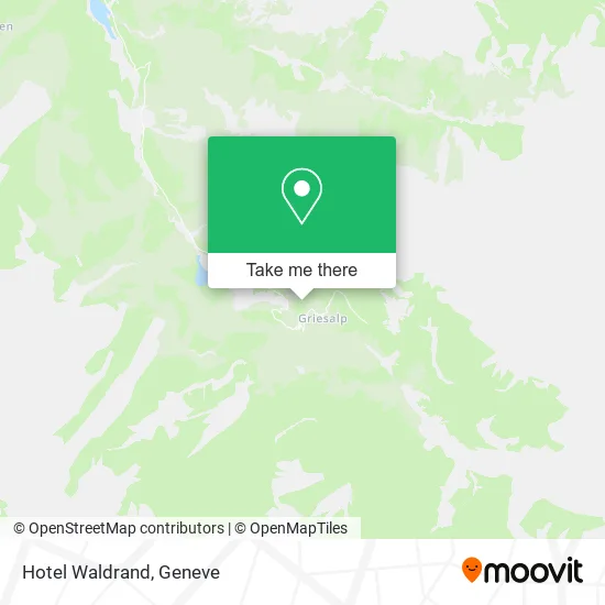 Hotel Waldrand map