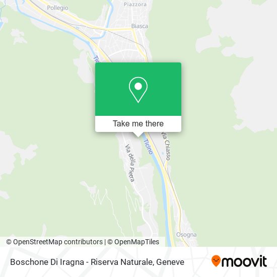 Boschone Di Iragna - Riserva Naturale map