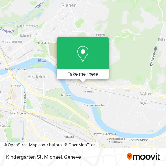 Kindergarten St. Michael map