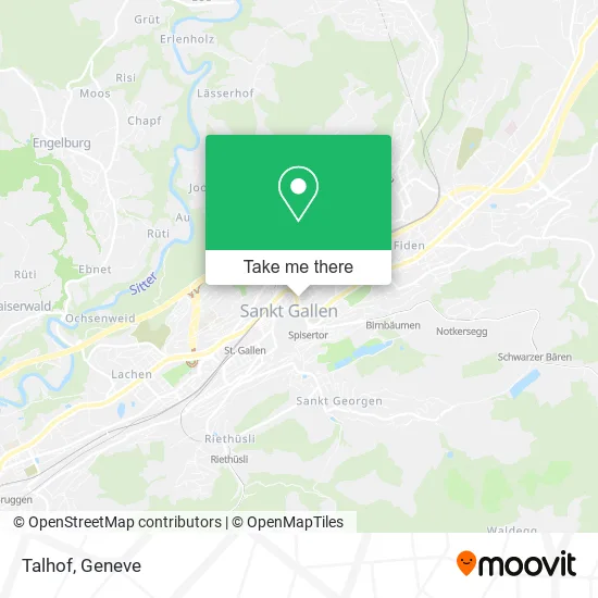 Talhof map