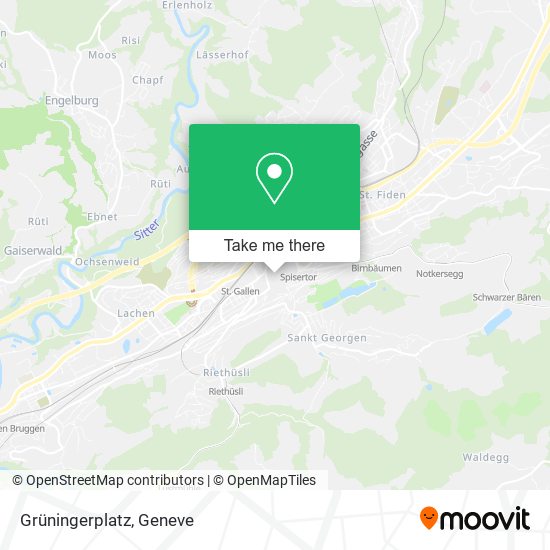 Grüningerplatz map