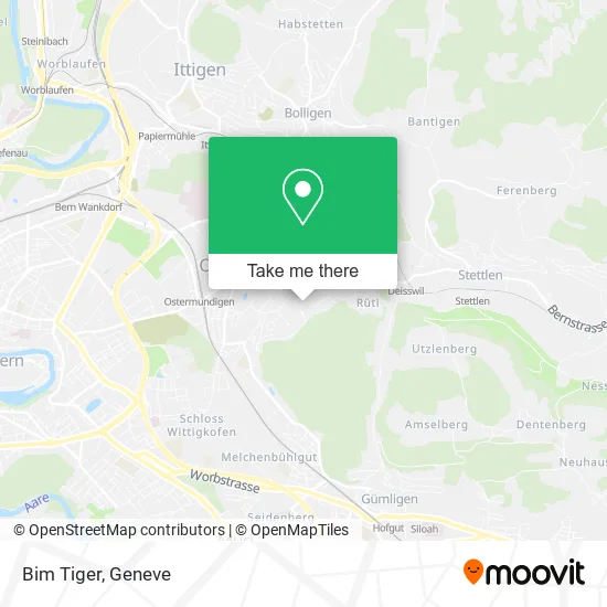 Bim Tiger map