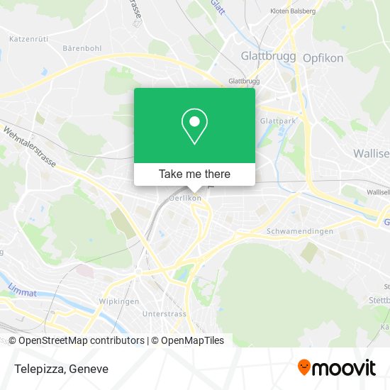 Telepizza map