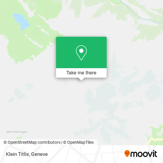 Klein Titlis map