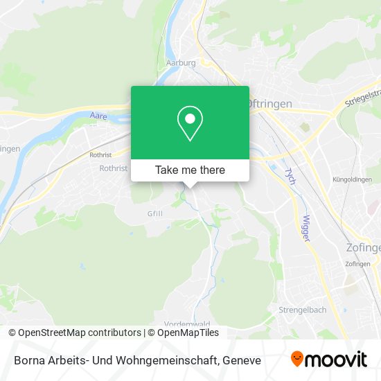 Borna Arbeits- Und Wohngemeinschaft map